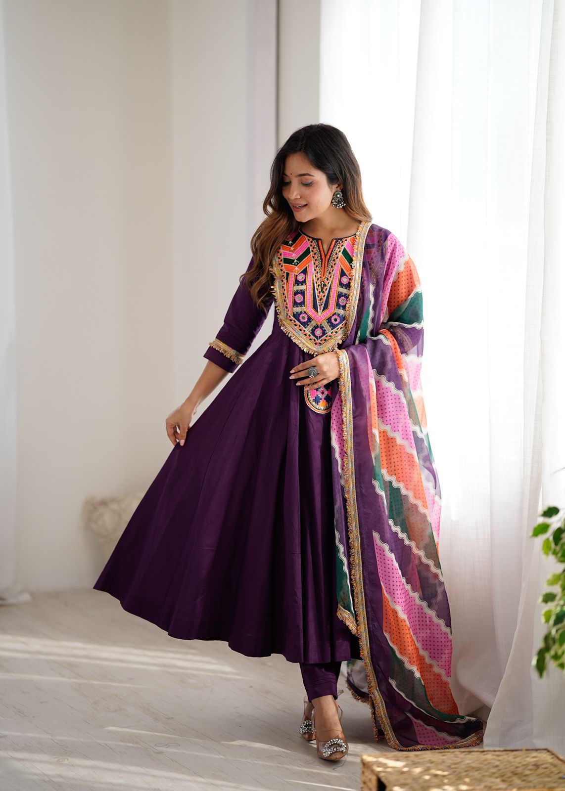 Traditional with a modern Twirl - Navratri Collection