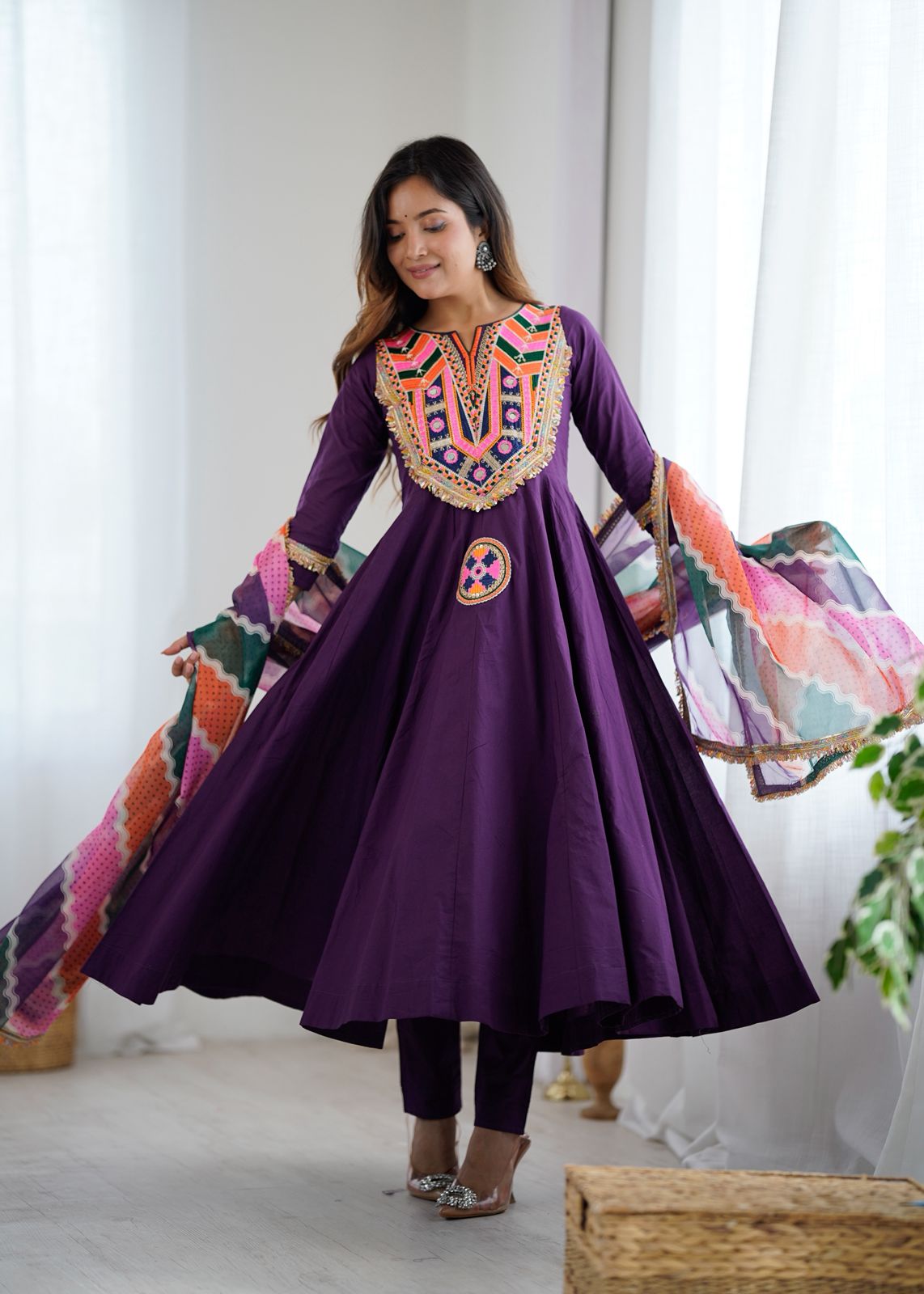 Traditional with a modern Twirl - Navratri Collection