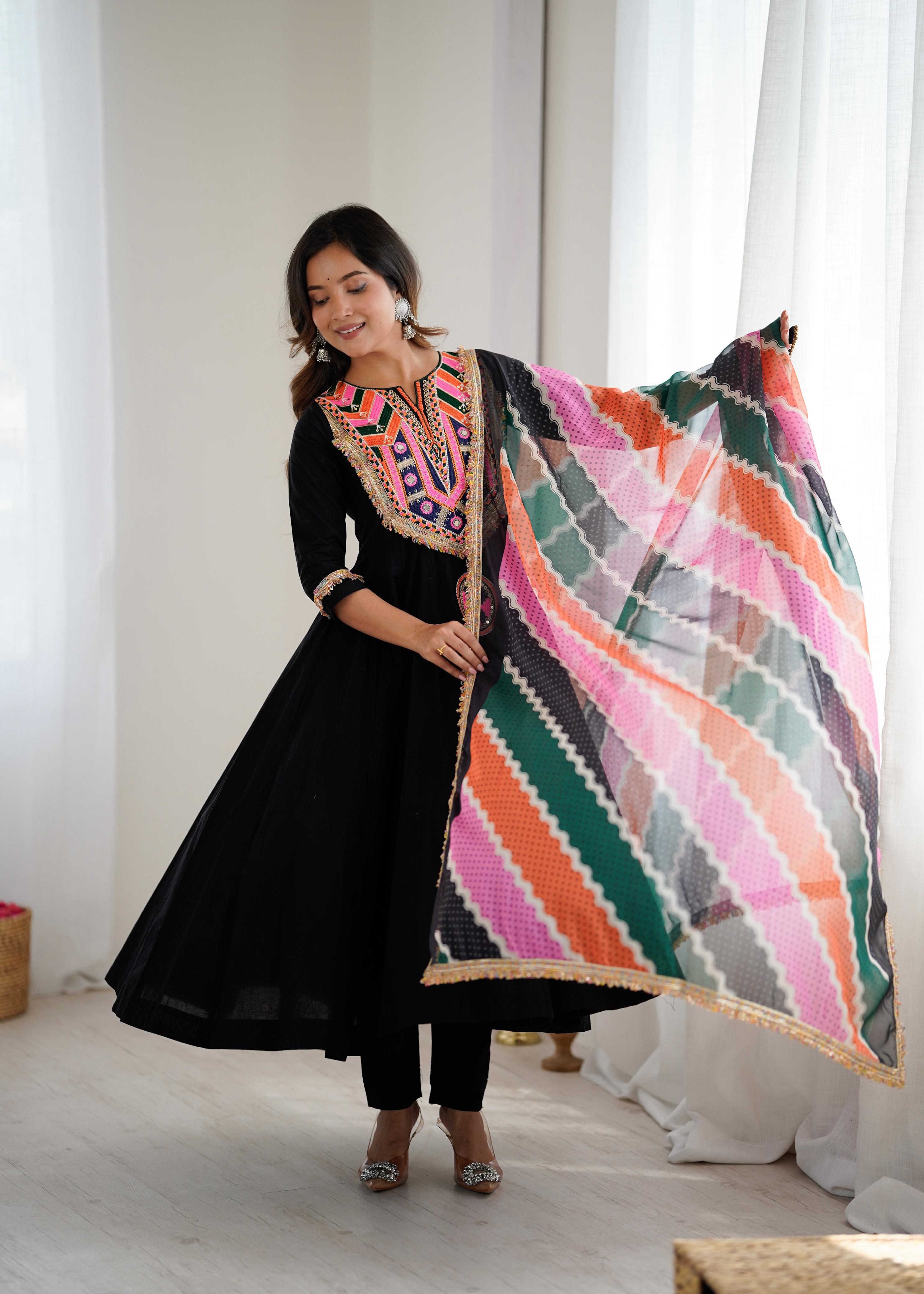 Traditional with a modern Twirl - Navratri Collection