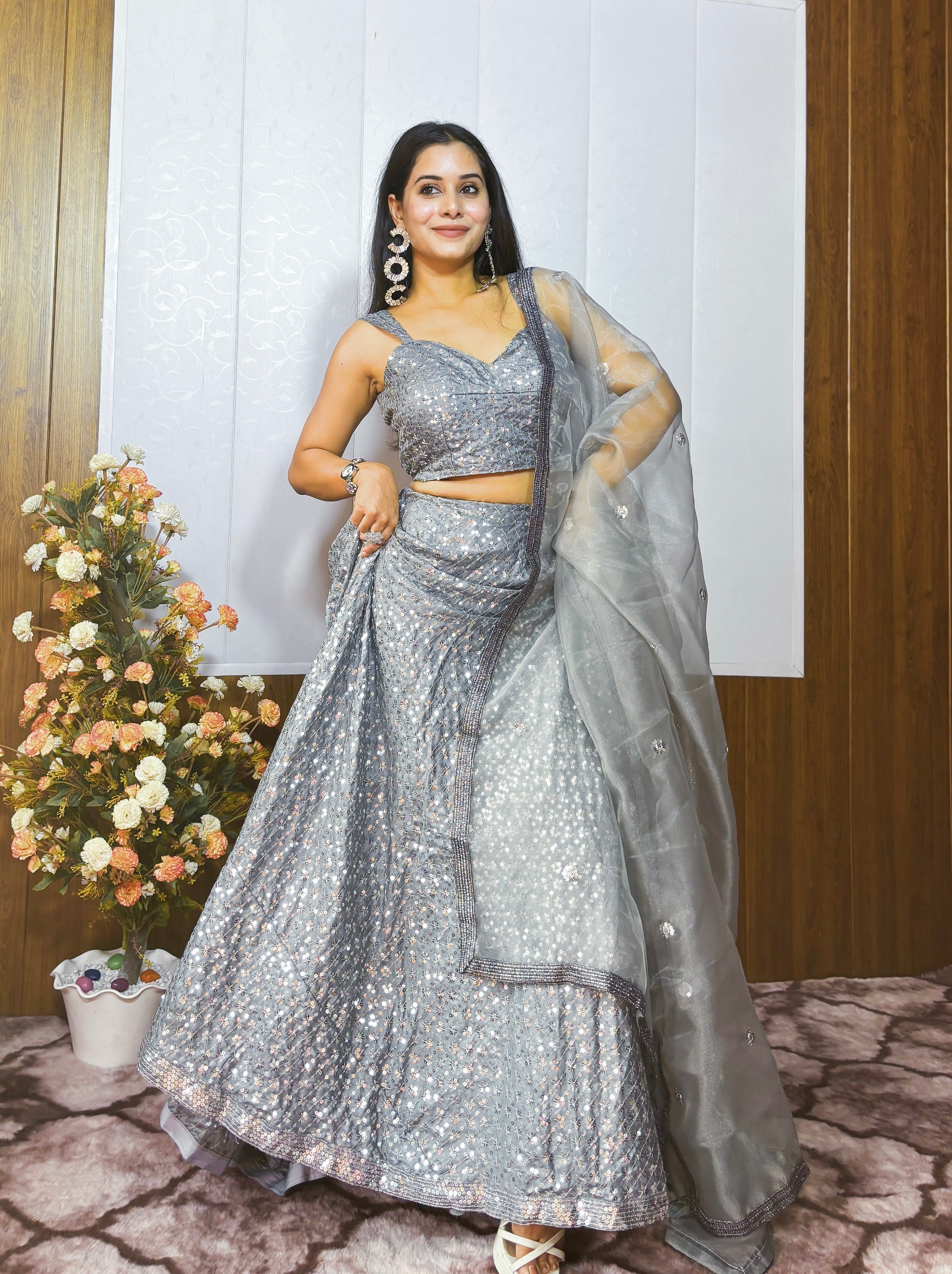 Beat the heat with this stunning lehenga set