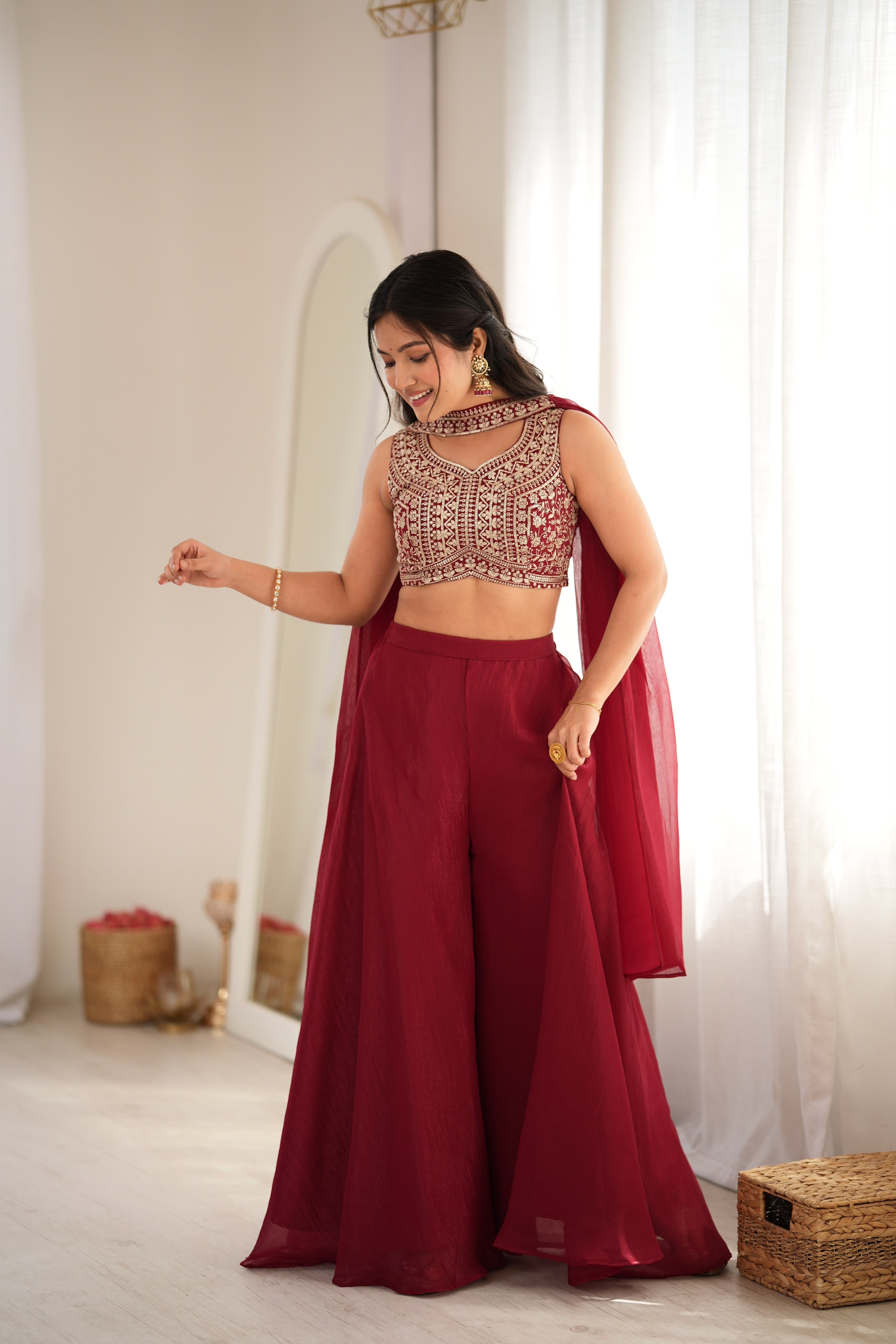 Effortless festive fusion- Indo western