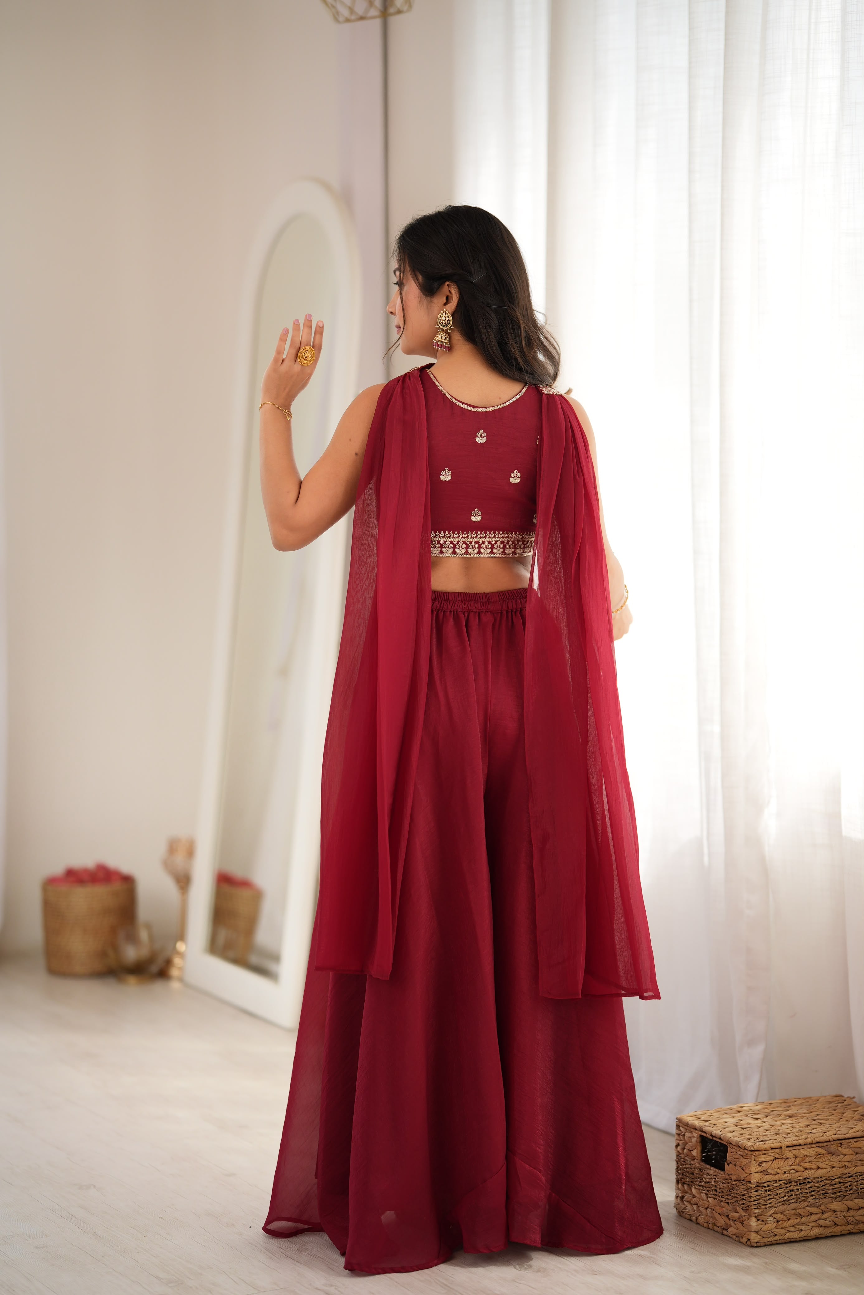 Effortless festive fusion- Indo western