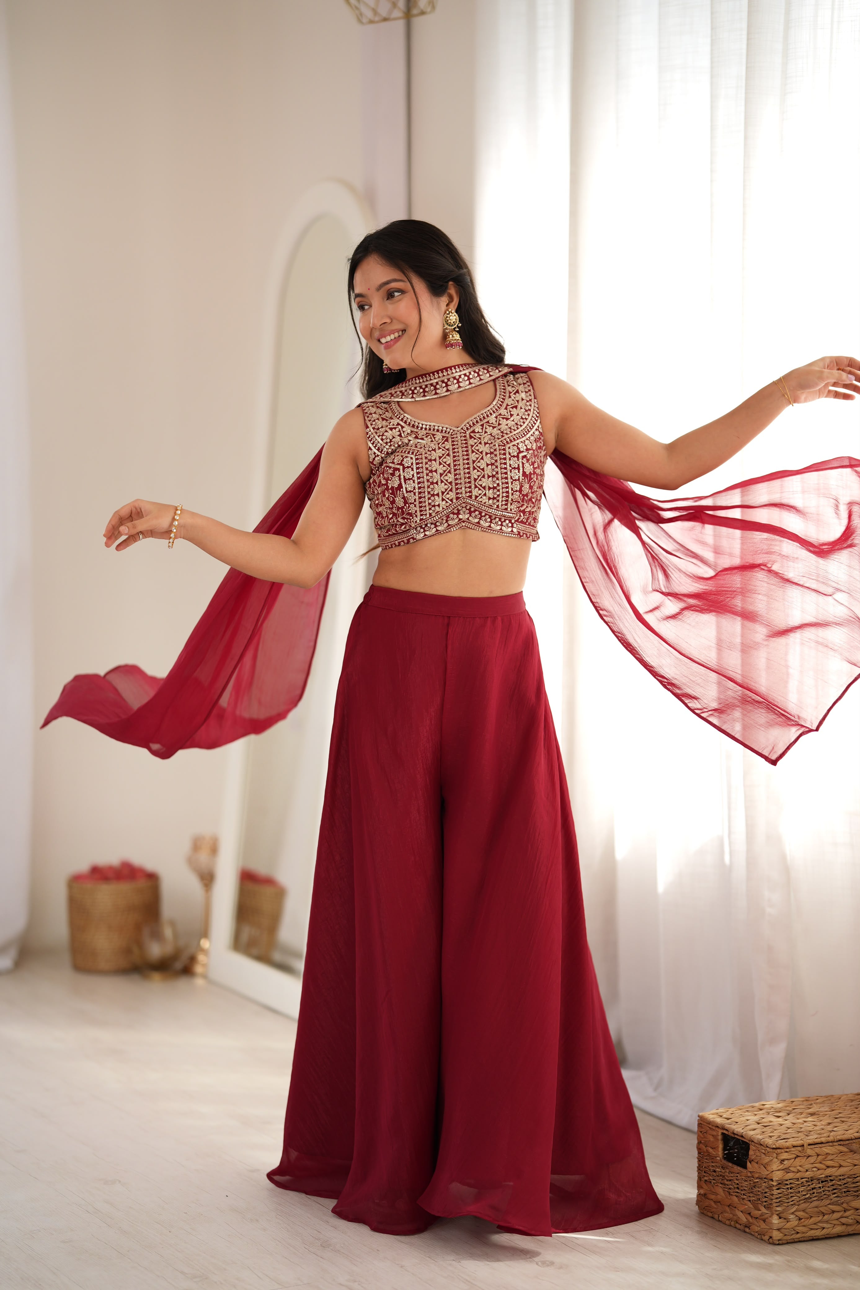 Effortless festive fusion- Indo western