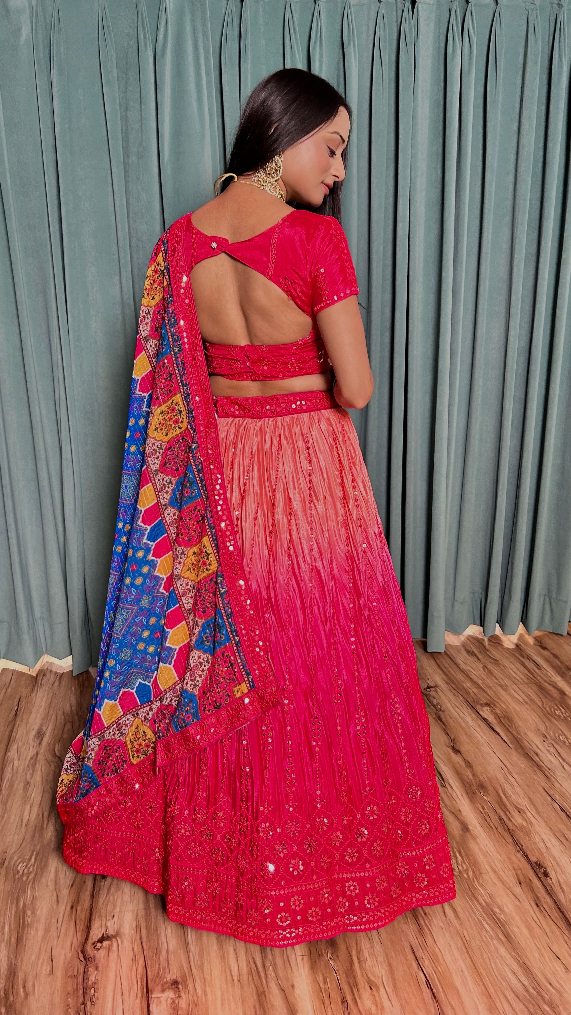 Celebrate culture & style Embrace tradition with our Beautiful Lehenga Set