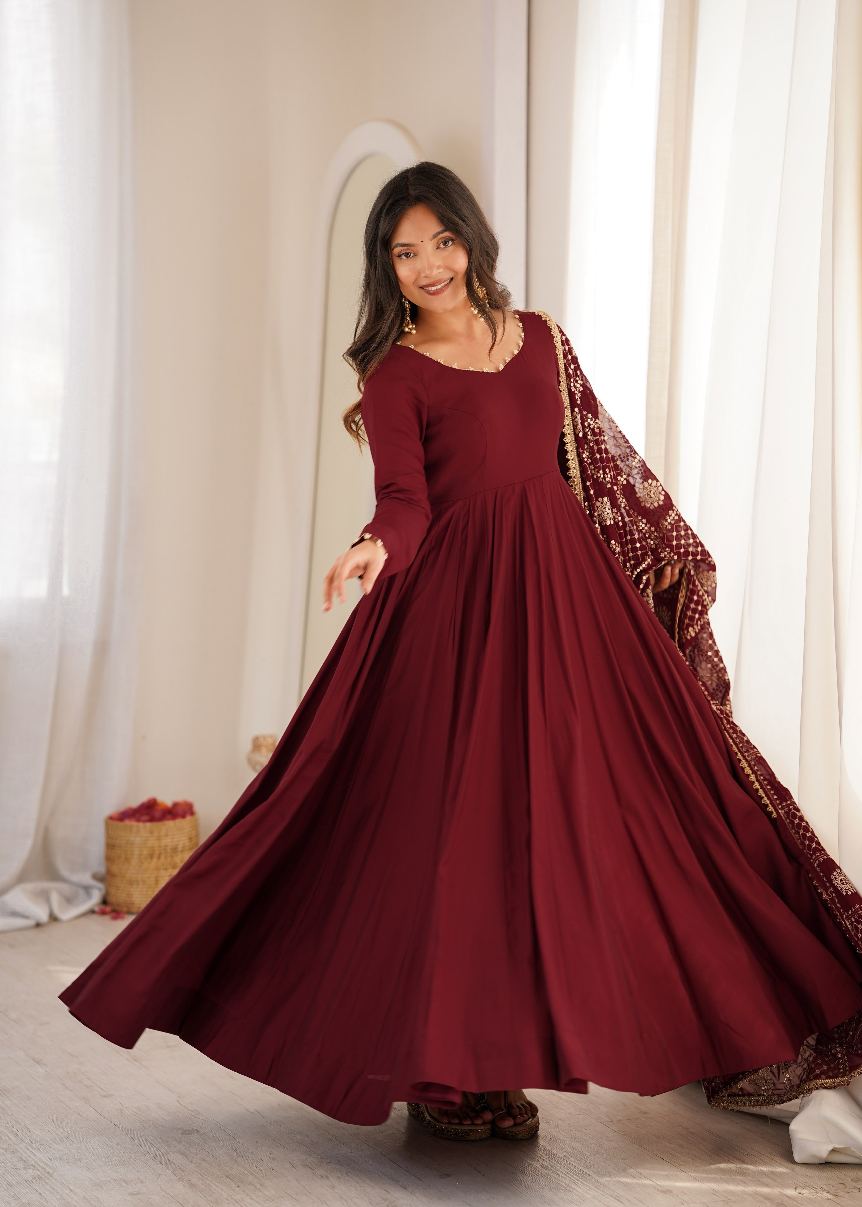 From sunlit haldi mornings to regal festive nights - Anarkali set