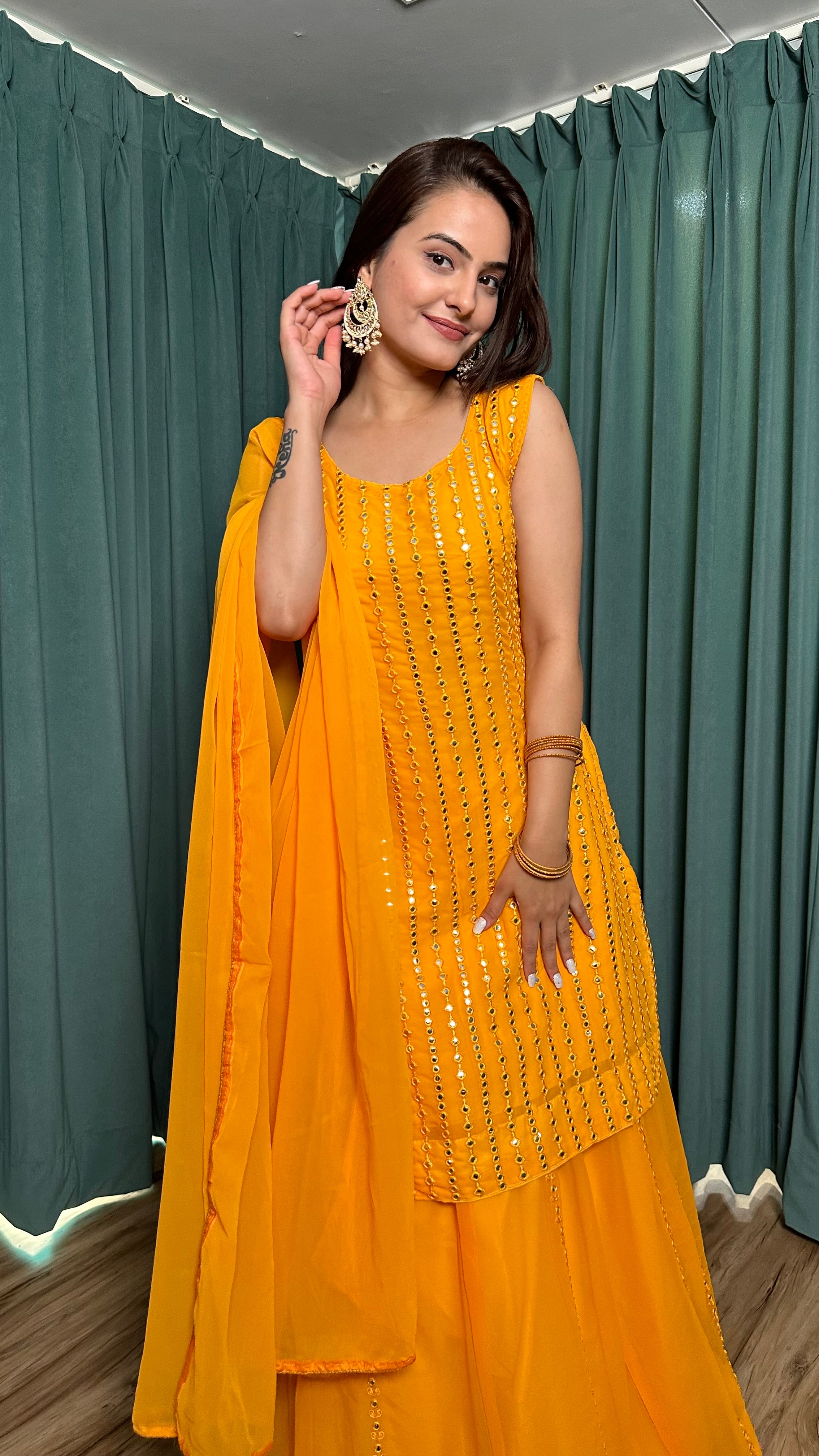 Beauty Of Yellow Lehenga Set