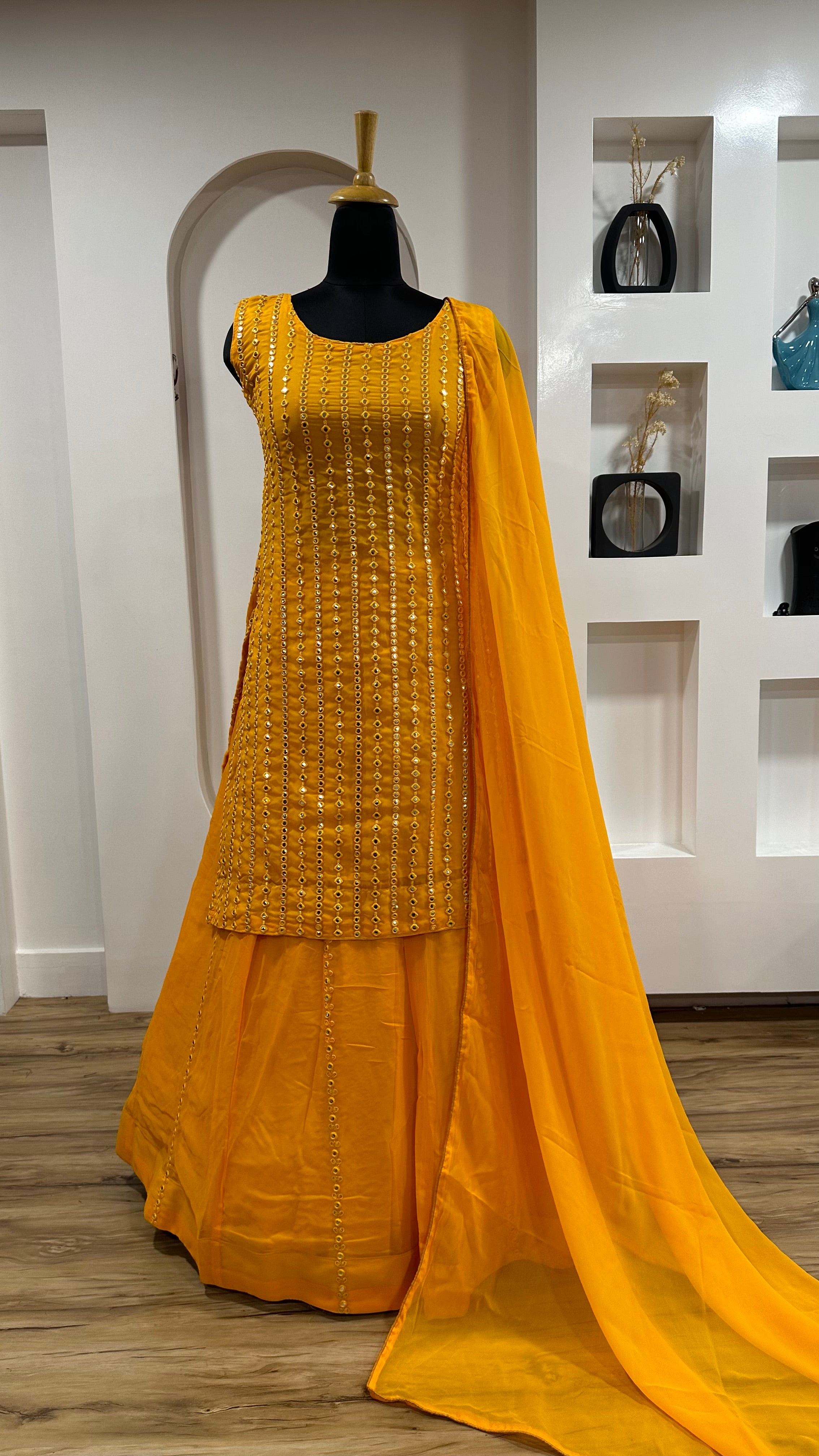 Beauty Of Yellow Lehenga Set