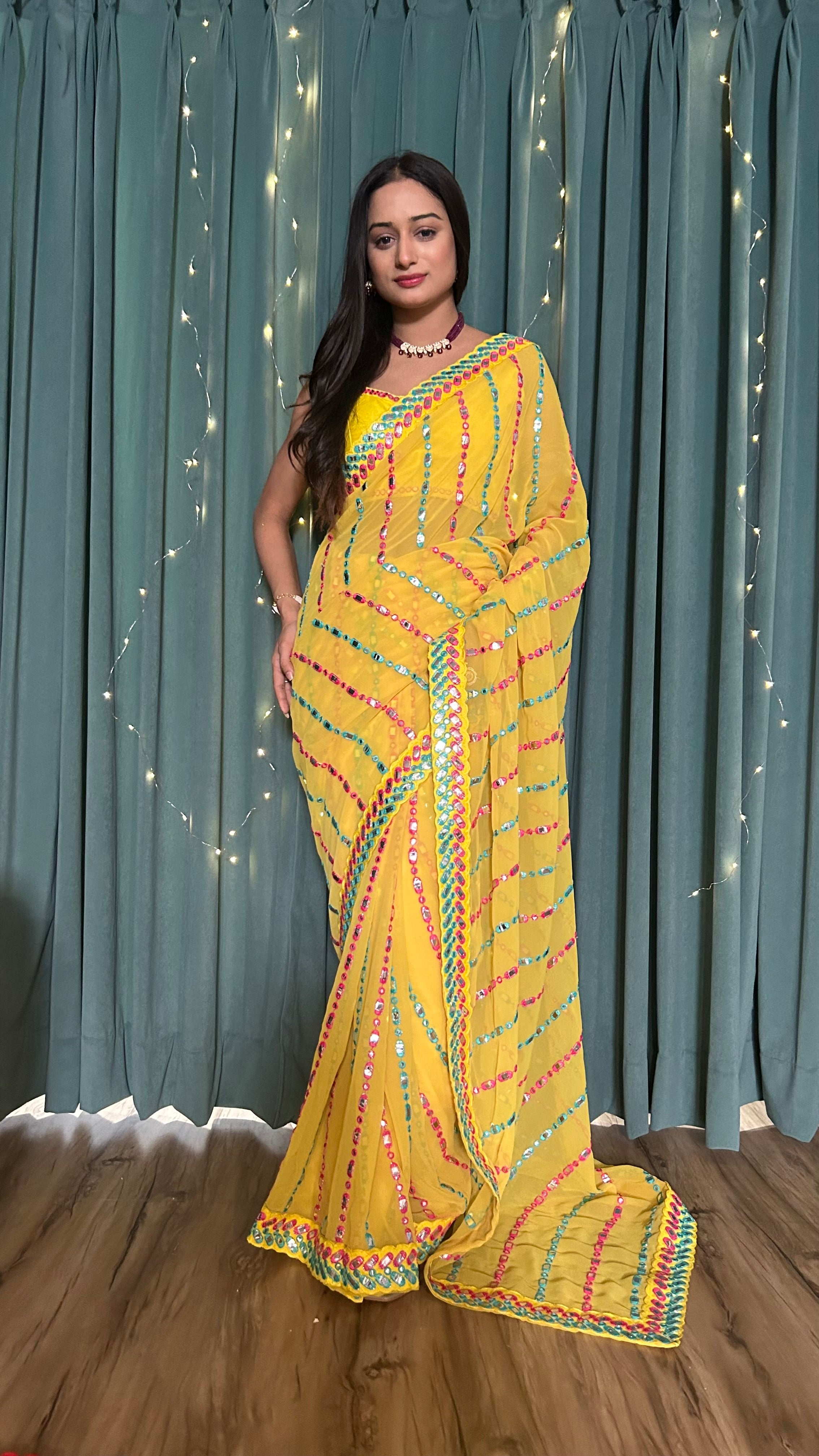 Walking into festive season with this beautiful saree