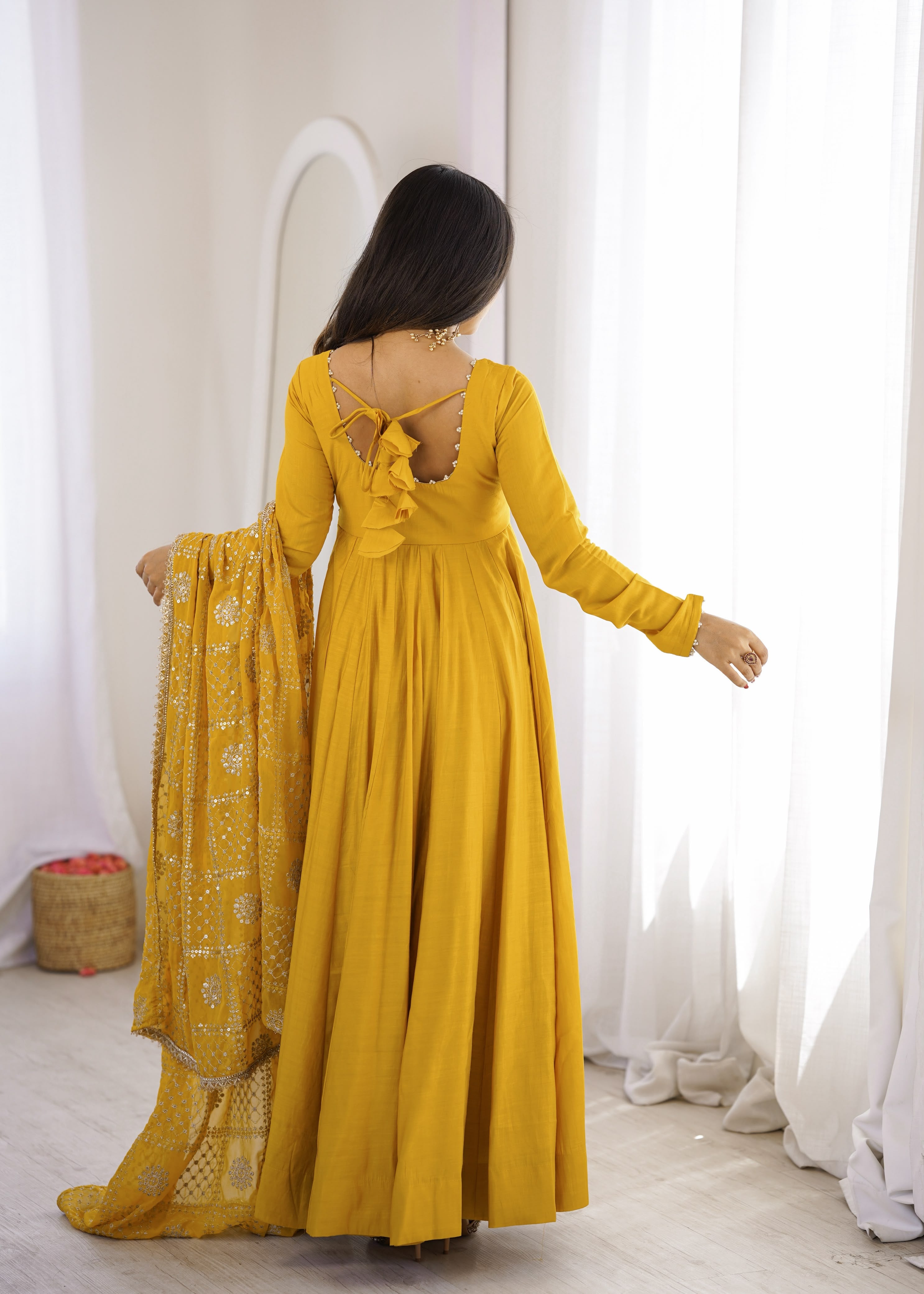 From sunlit haldi mornings to regal festive nights - Anarkali set