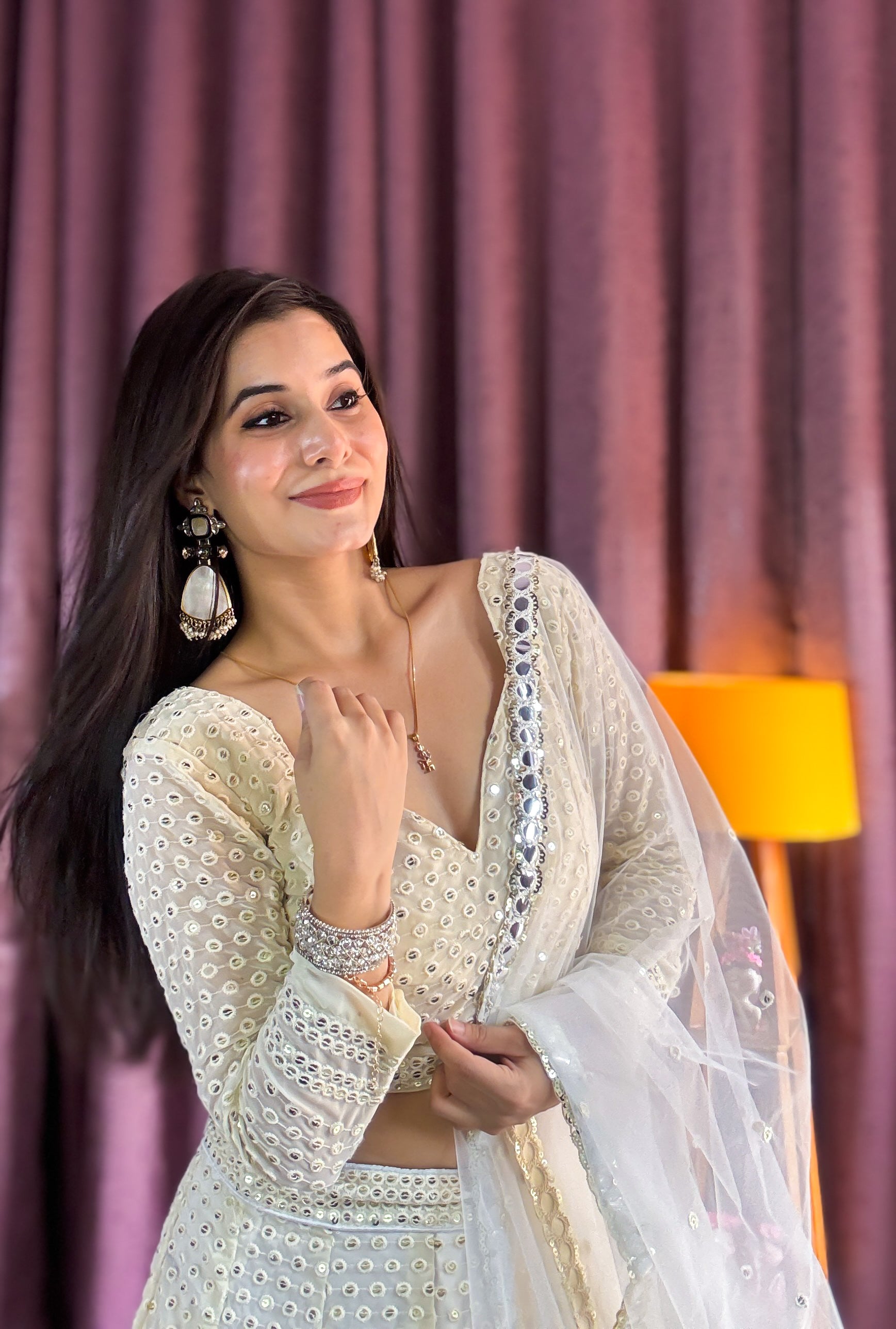 Lehenga !  that’s here to leave a trail of sparkle wherever you go