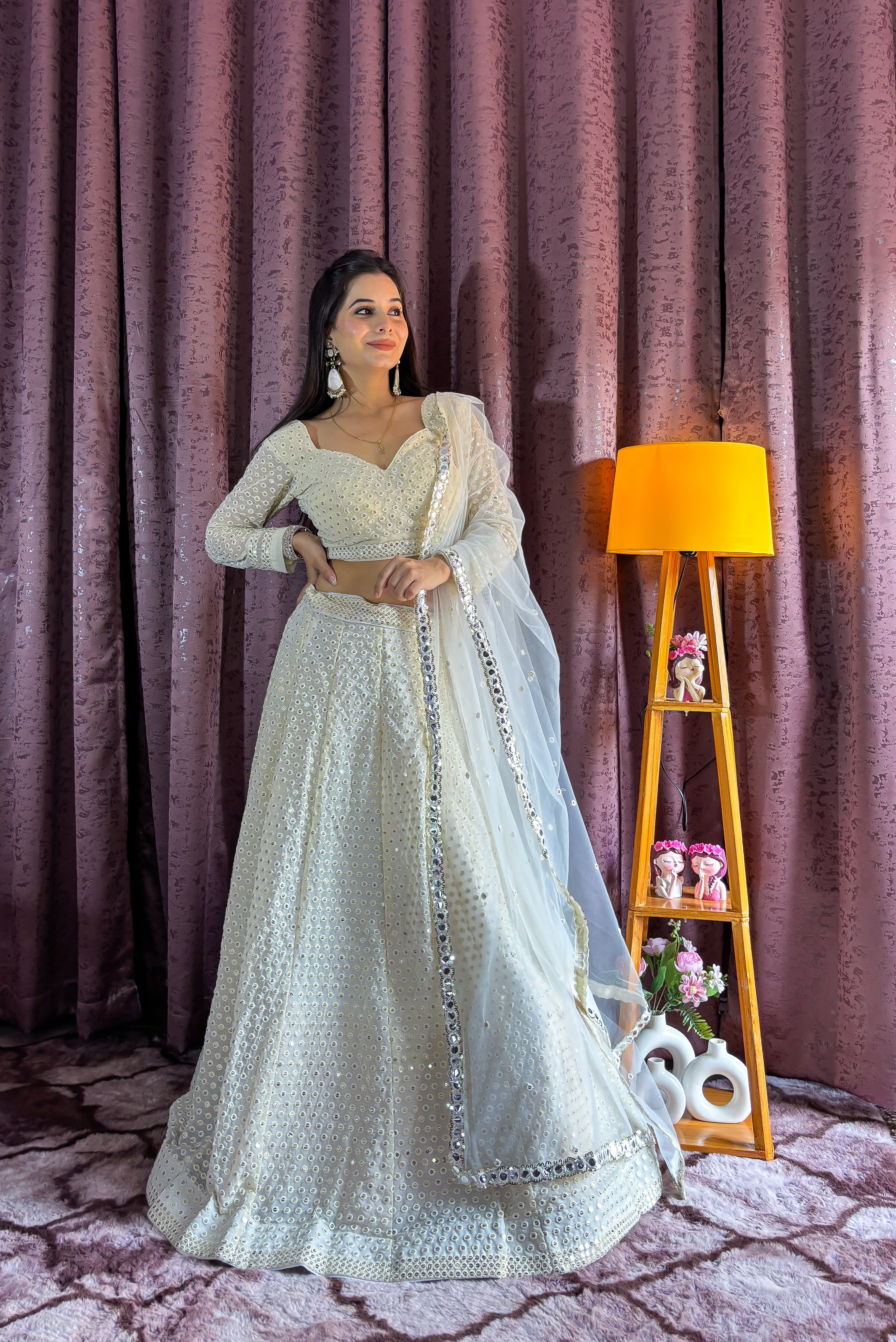 Lehenga !  that’s here to leave a trail of sparkle wherever you go