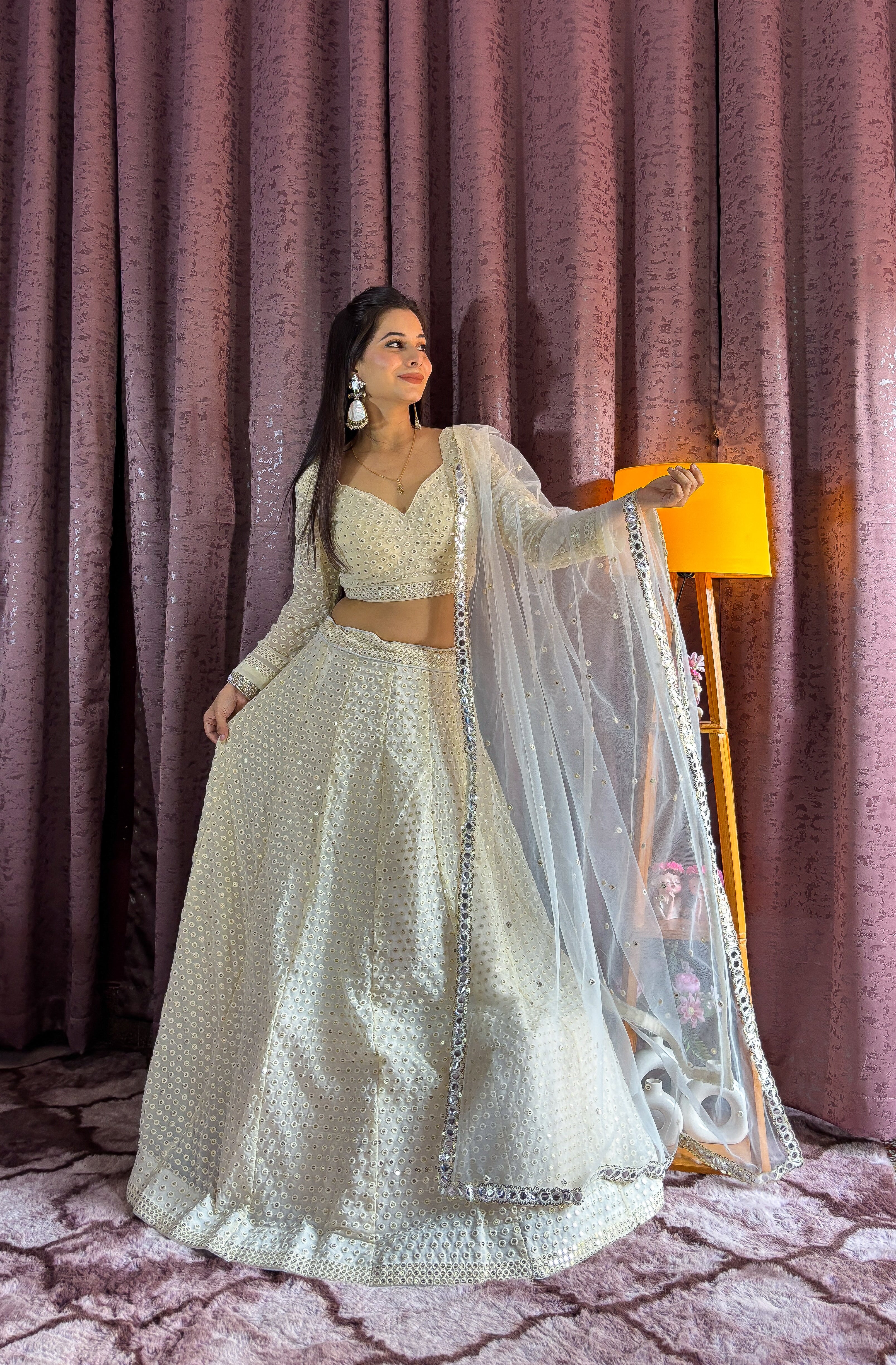 Lehenga !  that’s here to leave a trail of sparkle wherever you go
