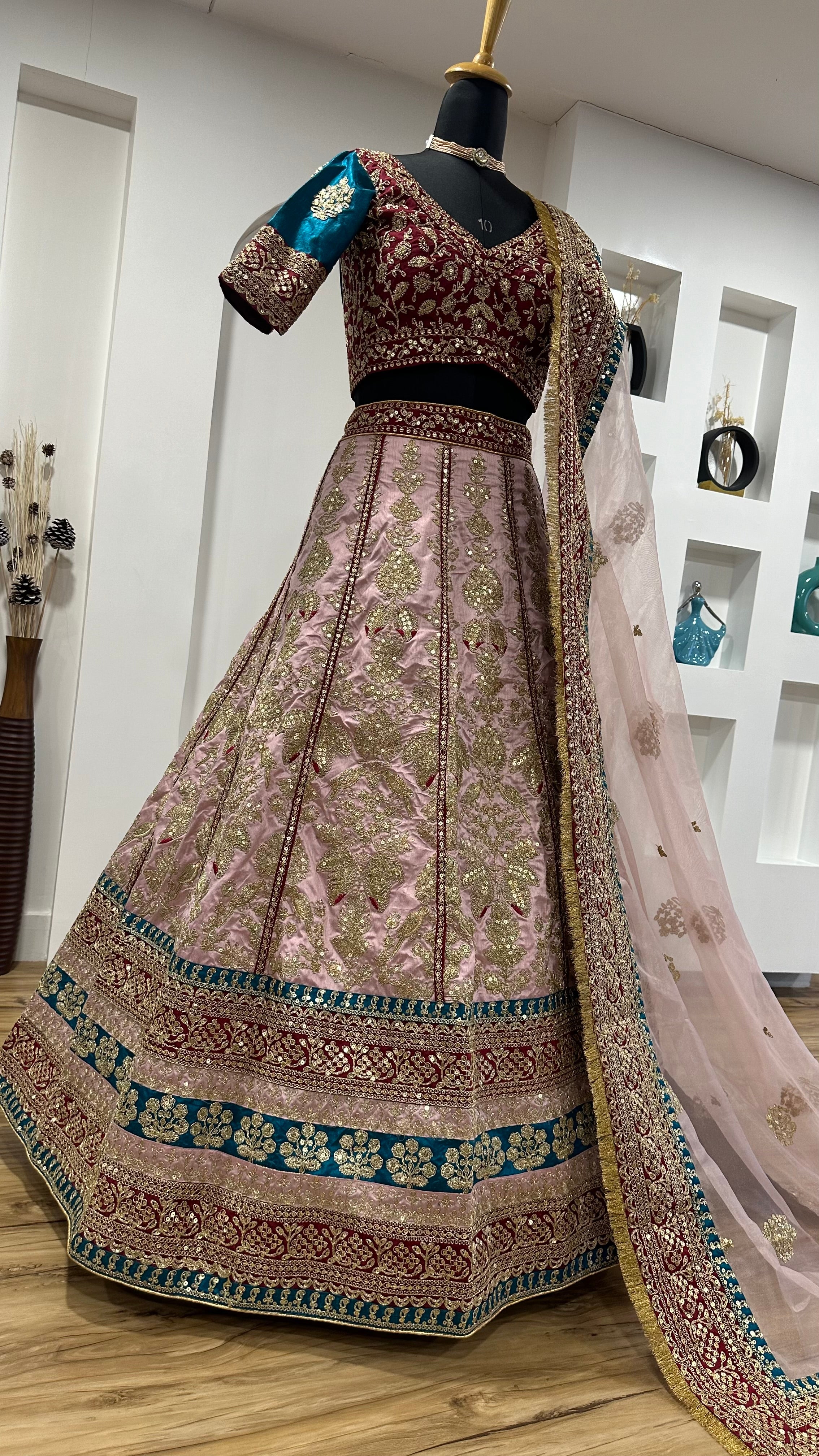 Celebrate Festive Season With Our Beautiful Lehenga Set