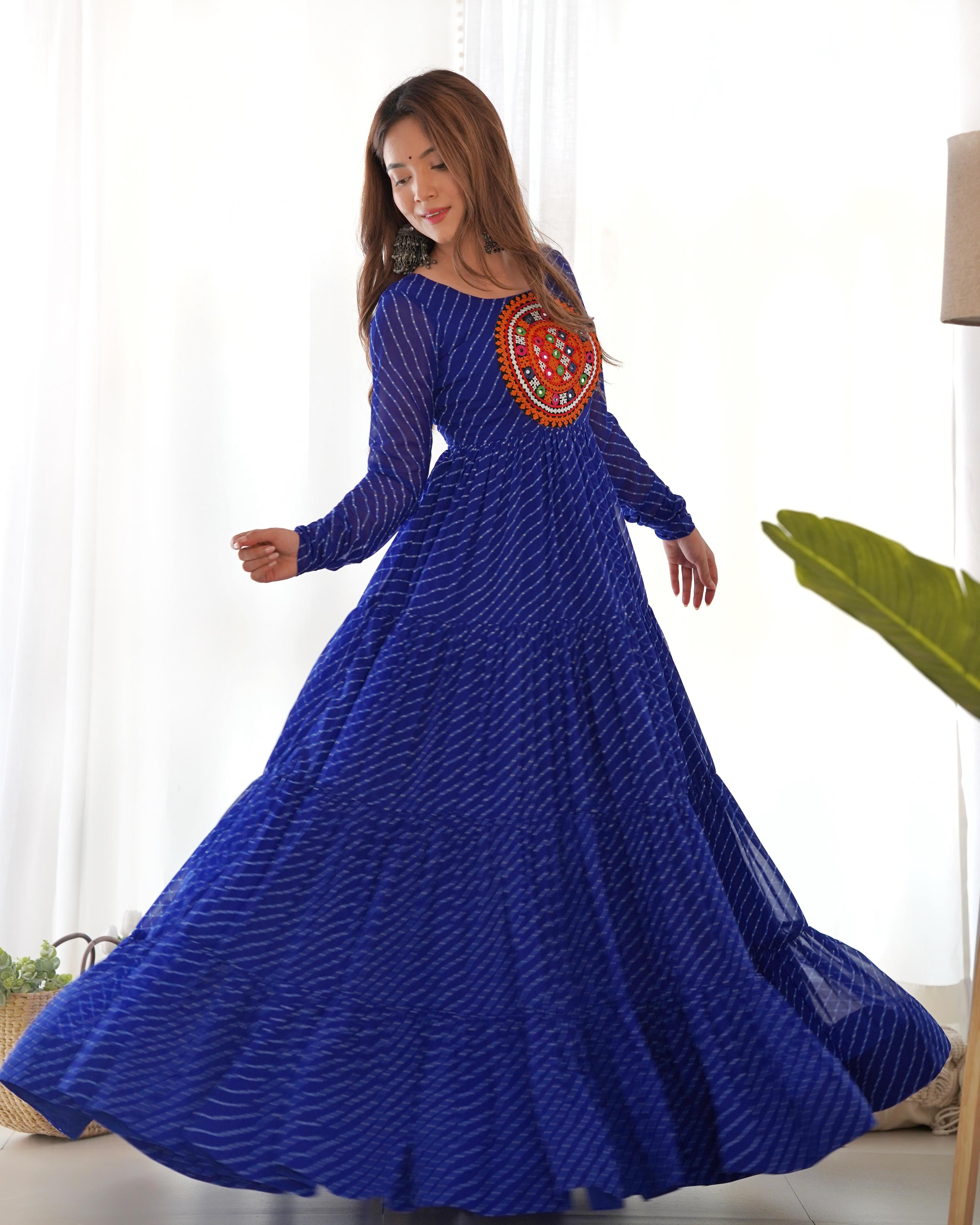 Stylish Anarkali Gown Perfect For All Festive Fit