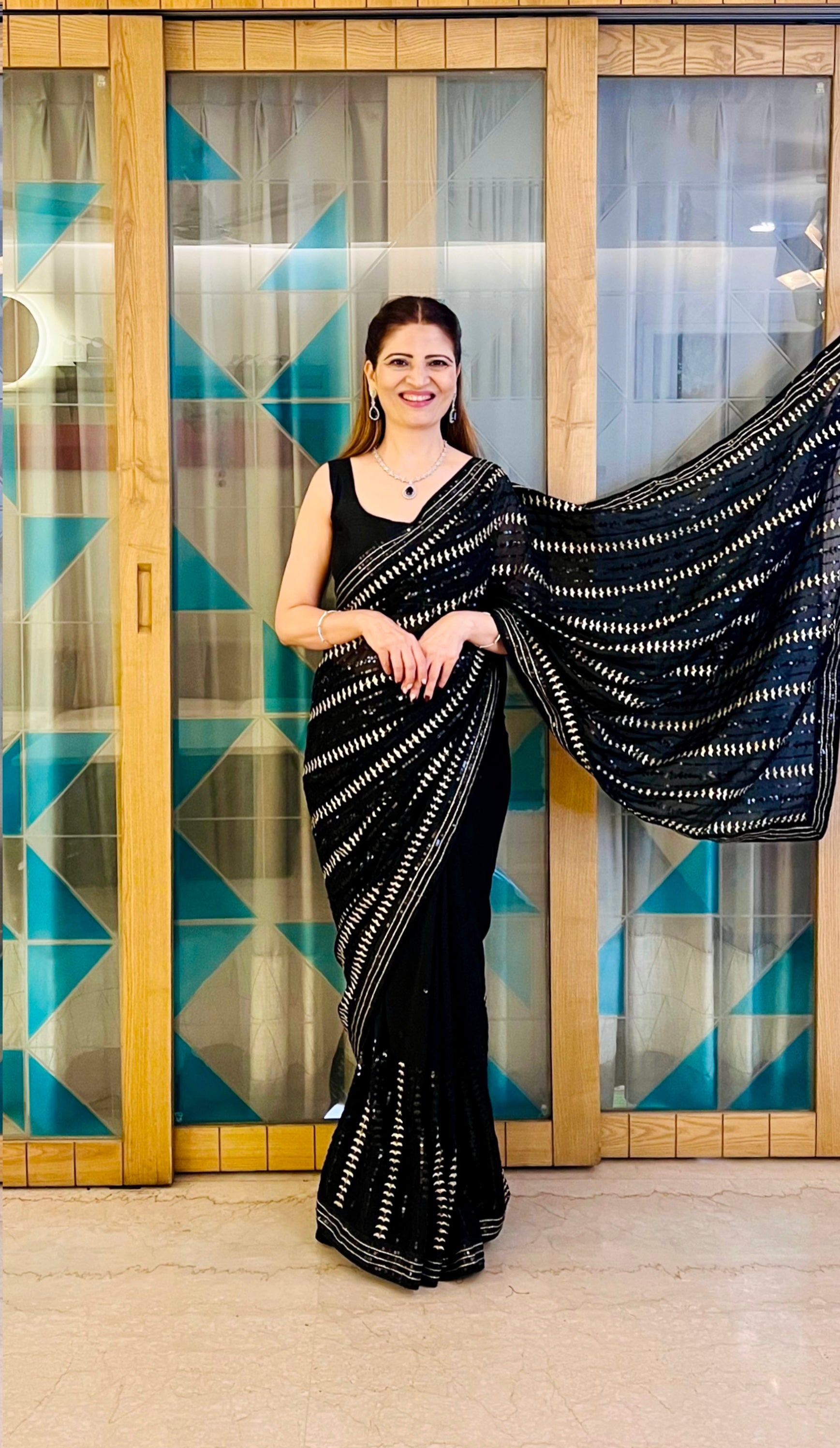 A look in a saree is enough to slay