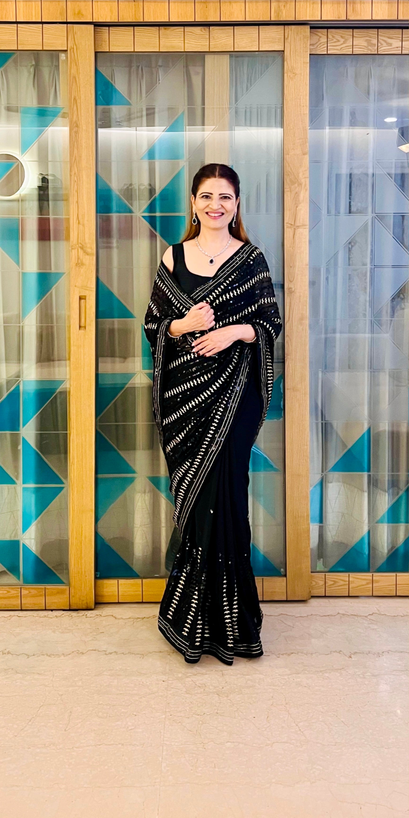 A look in a saree is enough to slay